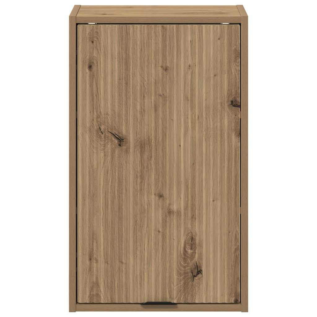 Badezimmer Schrank Wandmontiert Artisan-Eiche 39 x 23,5 x 65 cm